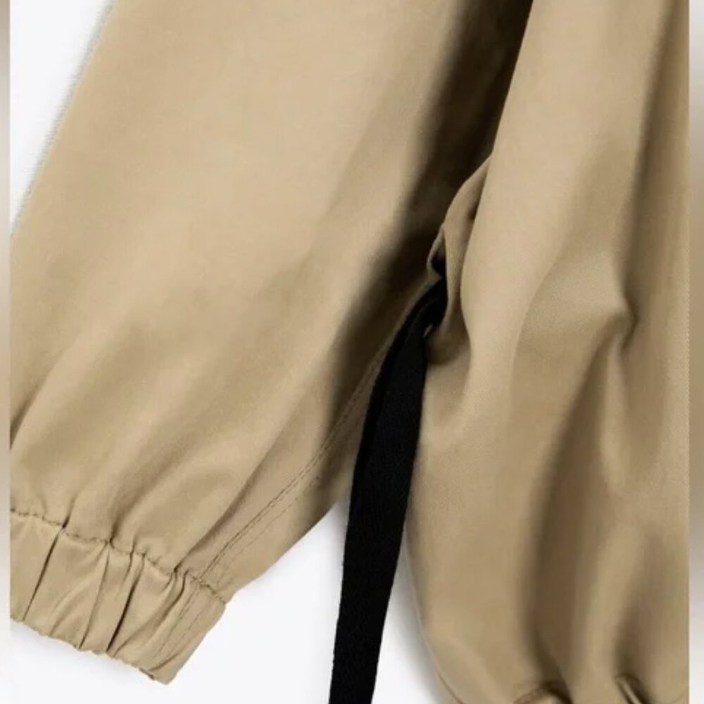 ZARA OVERSIZED COTTON PARKA 2205|303 SIZE S NEW WITH TAGS - Picture 10 of 12